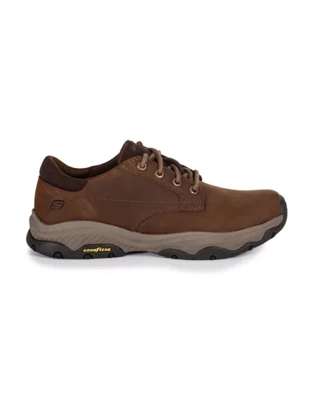 Sneakersy Skechers brązowe