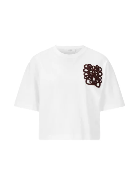 Rich & Royal Tricou ciocolatiu alb