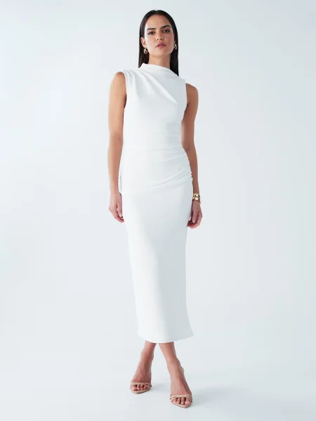 BWLDR Rochie de seară Rory' alb