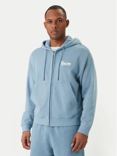 Guess Jeans Jopa Modra Boxy Fit bela