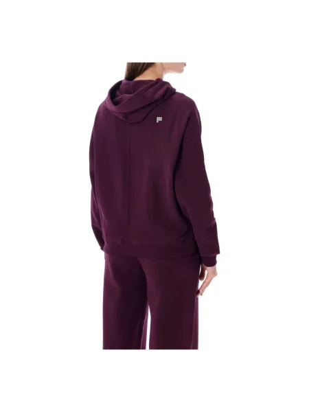 Bluza z kapturem Pangaia z kapturem fioletowa