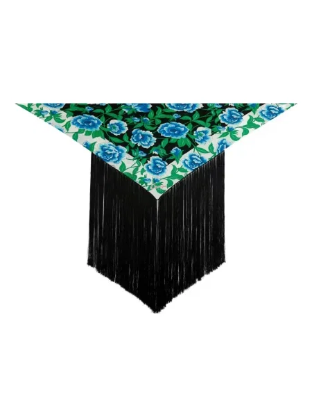 Top Kenzo cu model floral cu imagine negru