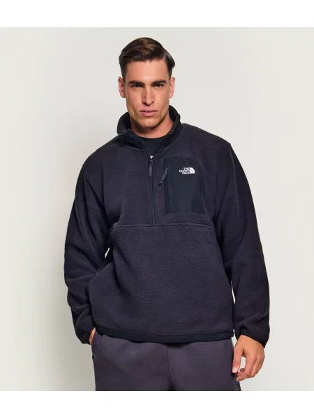 Férfi polár pulóver The North Face Yumiori Off Peak Zip tnf black. Méret: M kék