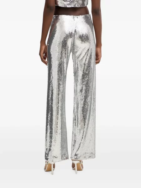 Pantaloni Haveone cu paiete