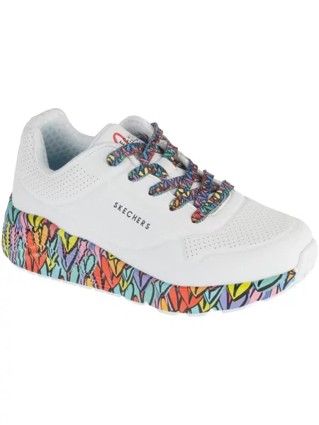 Pantofi Skechers alb