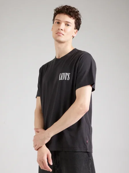Levi's basic majica kratkih rukava muška RELAXED FIT TEE crna