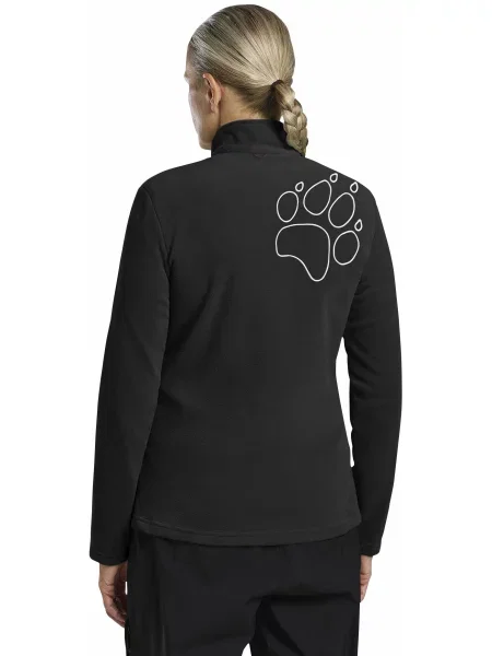 Флісова кофта Jack Wolfskin чорний