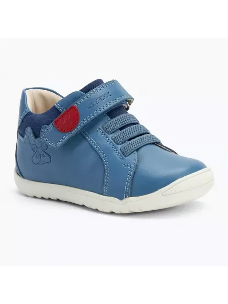 Buty dziecięce Geox Macchia avio niebieskie