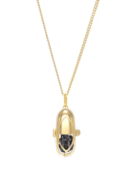 Pandantiv Capsule Eleven de cristal auriu
