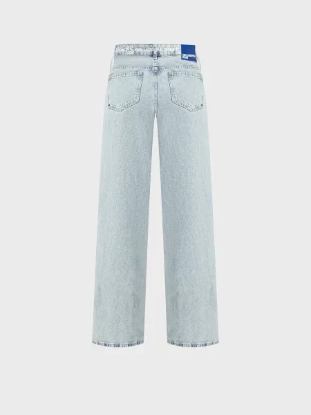 Прямі джинси Karl Lagerfeld Jeans блакитний