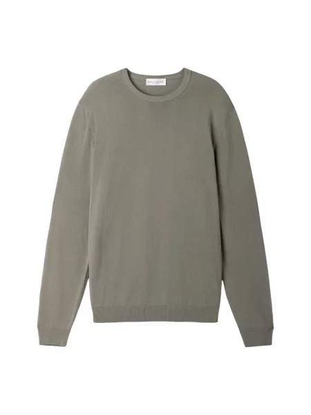 Dzianinowy sweter Roberto Collina zielony