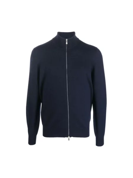 Sweter Brunello Cucinelli niebieski