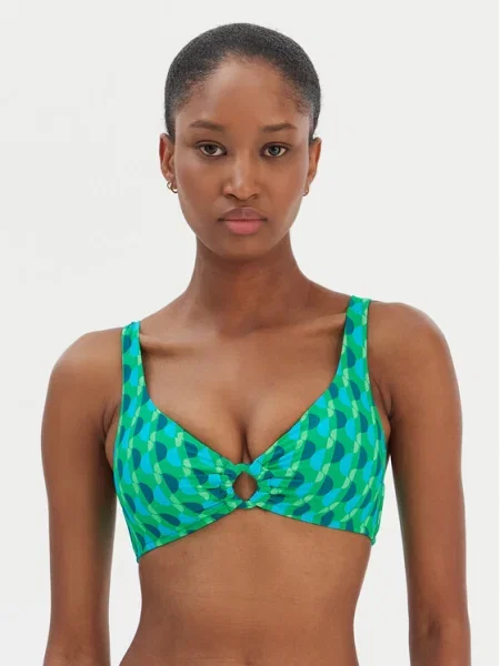 Seafolly Bikini felső Sorrento zöld