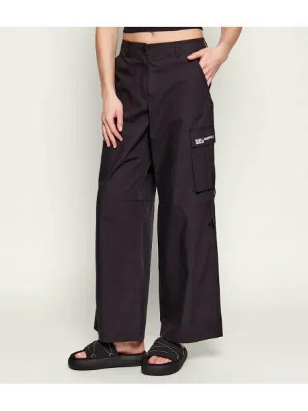 Karl Lagerfeld Jeans Pantaloni cargo | Relaxed fit negru