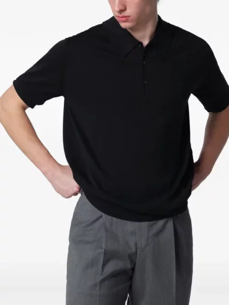 Polo majica John Smedley crna