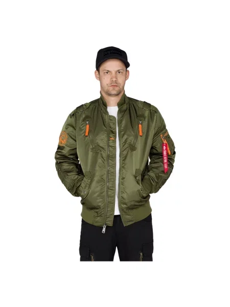Kurtka Alpha Industries zielona