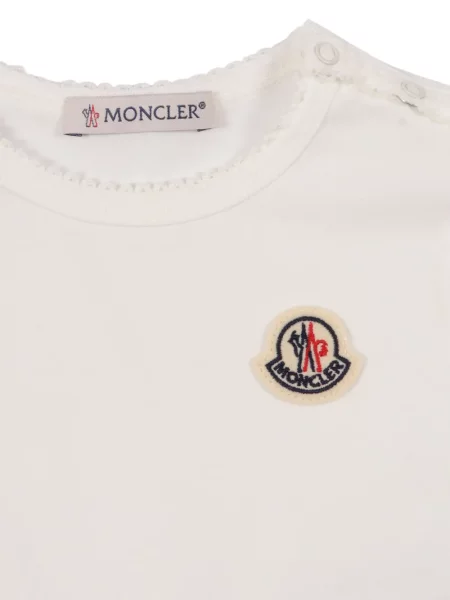 Sukienka dziecięca Moncler Enfant biała
