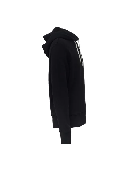 Bluza z kapturem Autry z kapturem z logo czarna