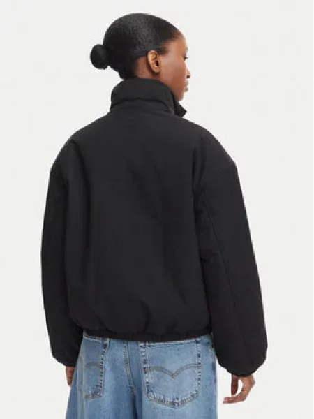 Tommy Jeans Demisezoninė striukė juoda