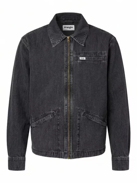 WRANGLER Geacă de primăvară-toamnă metalic gri
