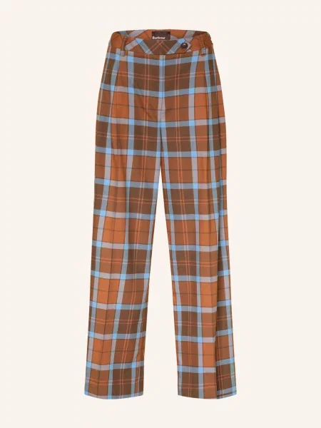 Barbour Marlene Kalhoty Allamanda hnědá / tmavě hnědá / tmavě modrá