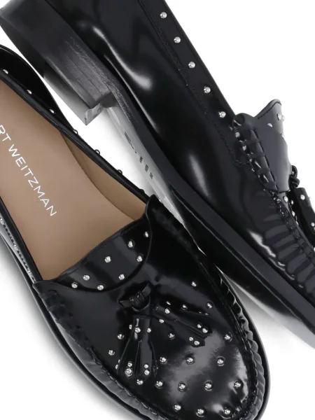 Pantofi loafer Stuart Weitzman negru