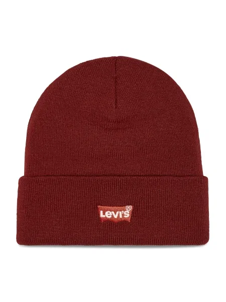 Čiapka Levi's s výšivkou červená