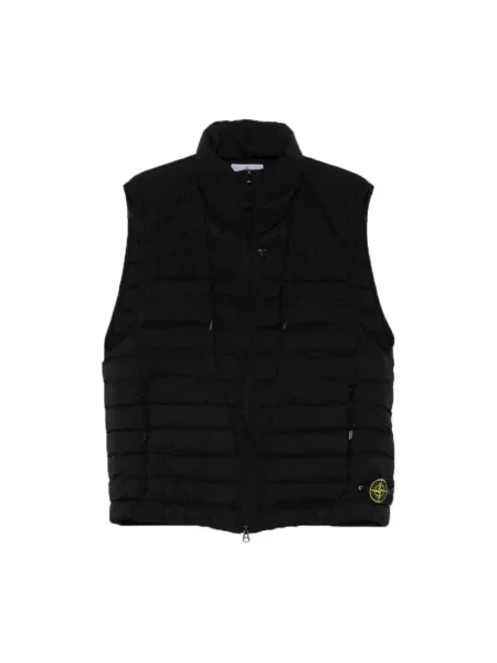 Kamizelka Stone Island z kamieniami czarna