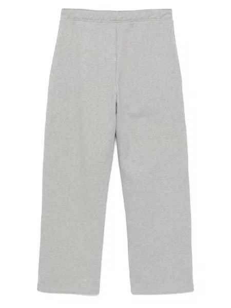 Pantaloni Marine Serre cu broderie gri
