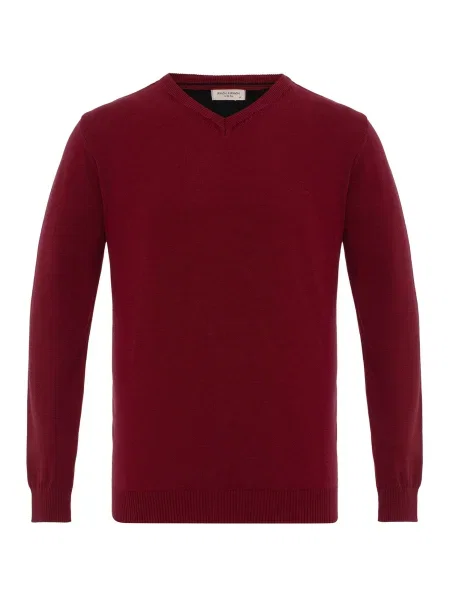 Anou Anou Pulover burgundy roșu