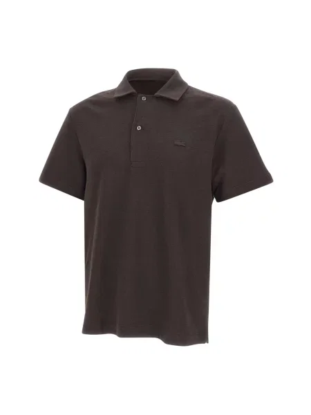 Koszulka polo Lacoste brązowa