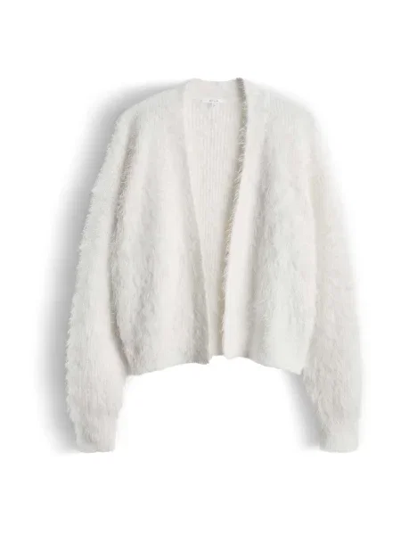 OPUS Geacă tricotată Deder' alb