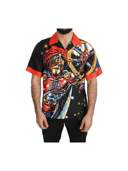 Jedwabna koszula Dolce And Gabbana casual