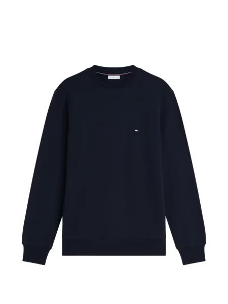 Pulover Tommy Hilfiger cu decolteu rotund albastru