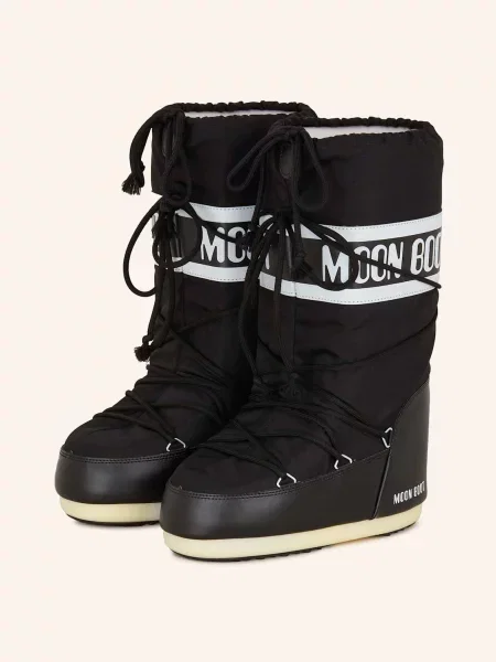 Kotníkové boty Moon Boot bílé