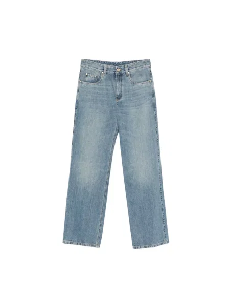 Spodnie Brunello Cucinelli niebieskie