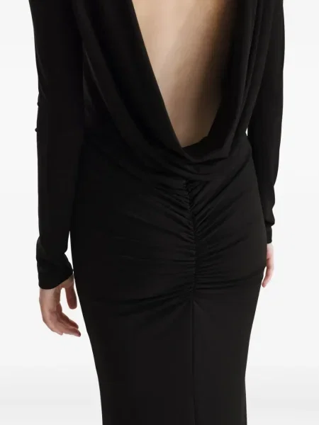 Rochie maxi 2310 Studio de costum negru