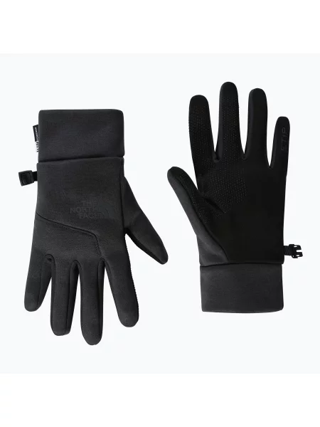 Rękawiczki trekkingowe The North Face Etip Hardface black heather czarne