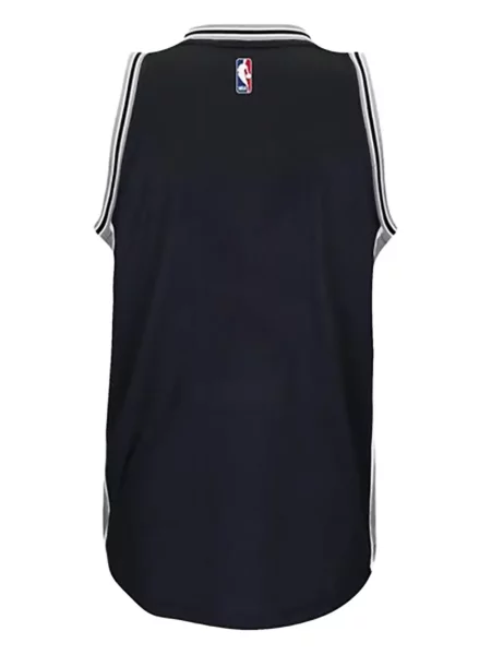 Tricou polo Adidas cu dungi alergare cu autograf negru