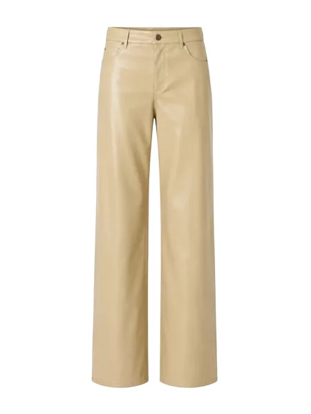 Pantaloni Nanushka galben