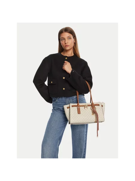 Kabelka Michael Michael Kors béžová