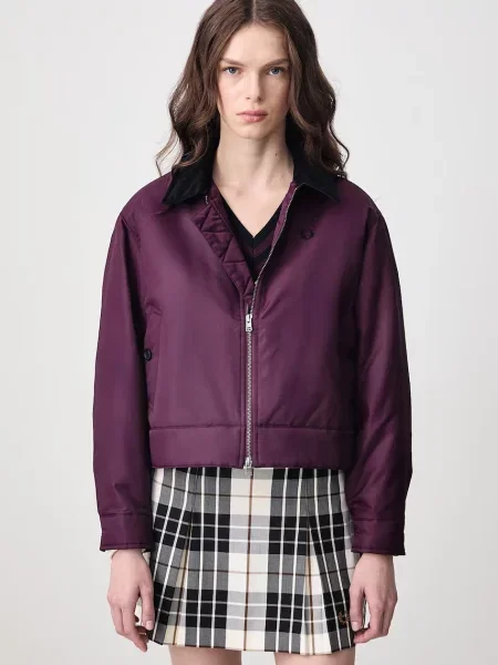 Fred Perry kurtka fioletowa
