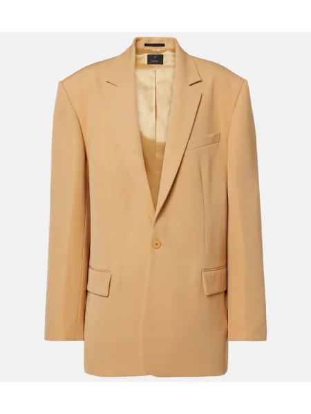Sacou Wardrobe.nyc de lână bej