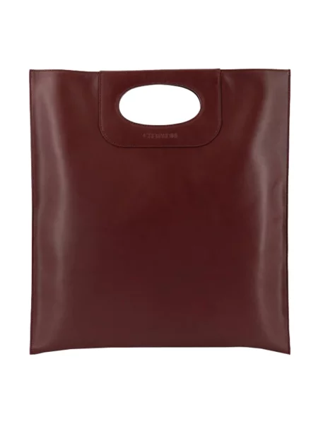 Torebka Gherardini skórzana czerwona