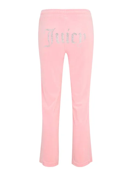 Juicy Couture Petite Hlače TINA svetlo / srebrna roza
