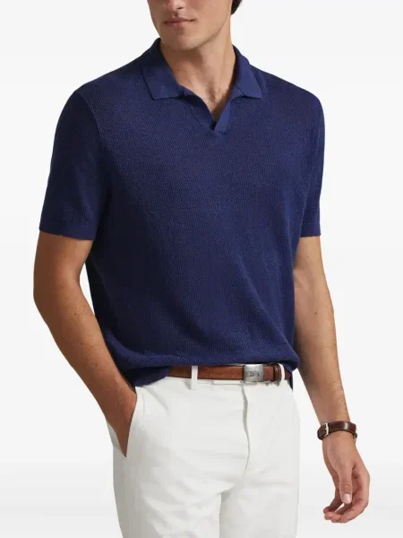 Șapcă Polo Ralph Lauren cu broderie din țesătură twill în carouri albastru