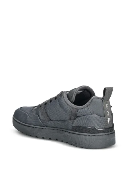 Sneakerși Lacoste cu autograf gri