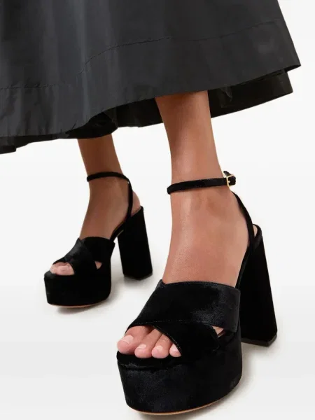 Sandale Loeffler Randall cu platformă negru