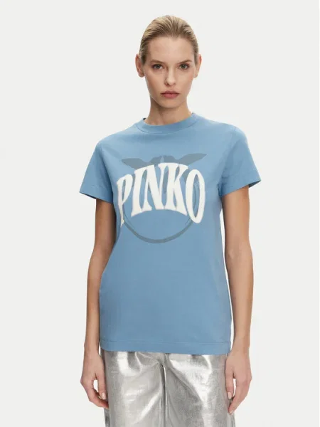 PINKO Tricou Start albastru