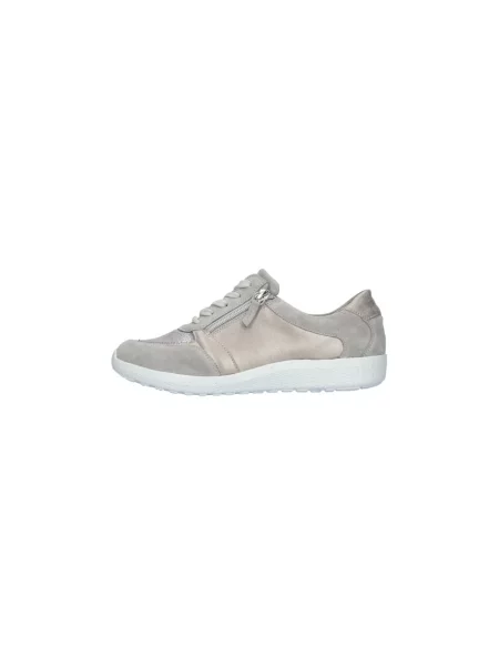 Sneakersy Waldläufer skórzane szare